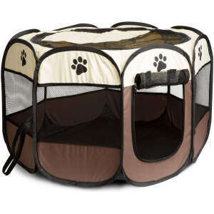 Afbeelding van Opvouwbare Binnenkennel voor Honden - Opvouwbare Hondenbench – Reisbench voor Hond – Binnenbench met Rits