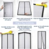 Afbeelding van HSXL Vliegengordijn voor Deur PRO - 100 x 210 cm - Zwart - Magnetische Hordeur - Zelfsluitend - Zonder Boren