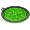 Afbeelding van Opvouwbare Slow Feeder Voerbak Hond & Kat – Anti Schrokbak Siliconen – Reis Voerbak – 1000 ml –
