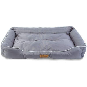 Afbeelding van Hondenmand – Comfortabel Hondenbed met Opstaande Rand – Hondenkussen – 39 x 29 cm – Grijs [60045A] -