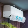 Afbeelding van Bewello - Windscherm voor Airco - Windgeleider Universeel 55 t/m 88 cm - (Met 3 Ventilatoren - Draaibaar +