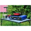 Afbeelding van Camping Gasbrander 1 Pits + 4 Butaangas Flessen - Gasstel Camping met Koffer - Draagbaar Kooktoestel - Werkt