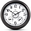 Afbeelding van Grote Wandklok 45 cm – Binnen/Buiten – Industrieel – Stil & Verlicht – Waterdicht – Met