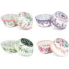 Afbeelding van Muffin Cups Lente 100 Stuks – Cupcake Vormpjes 4 Designs – Bakvormpjes Papier – Bloemen & Vlinder