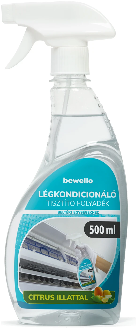 Afbeelding van Airco Reiniger Spray 500 ml – Airconditioning Cleaner – Verwijdert Bacteriën & Geuren – Citrus