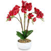 Afbeelding van Kunst Orchidee Plant 56 cm in Pot – Realistisch Kunstplantje – Onderhoudsvrij – 5 Kleuren – Decoratie