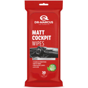 Afbeelding van Dr. Marcus TITANIUM zwart - matte cockpitreinigingsdoekjes 1 Stuks [DRM07458] - 01 DRM07458 web