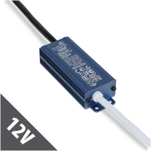 Afbeelding van LED Voeding 12V 24W IP67 Waterdicht - Transformator 12V DC 2A - LED Driver Voor Buiten - Geschikt Voor LED