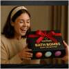 Afbeelding van 12x Bruisballen Bad + 1x Badbom Opener Cadeauset (Badbommen/Bath Bombs) – Badballen Handgemaakt,