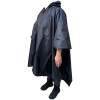 Afbeelding van Regenponcho Volwassenen Zwart - Waterdichte Poncho Voor Fietsen, Wandelen En Outdoor - 210T Ripstop Polyester