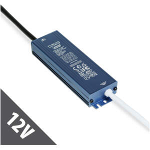 Afbeelding van LED Voeding 12V 60W IP67 Waterdicht - Transformator 12V DC 5A - LED Driver Voor Buiten - Geschikt Voor LED