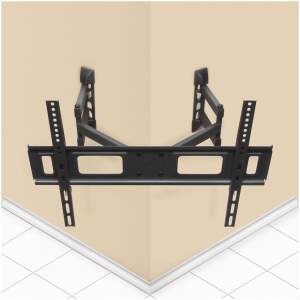 Afbeelding van Delight Hoek TV Beugel - VESA 600x400 mm(max.) - Geschikt voor 40 - 80" inch - Draaibaar en Kantelbaar -