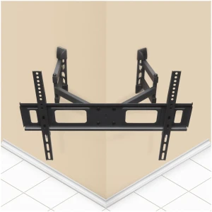 Afbeelding van Delight Hoek TV Beugel - VESA 600x400 mm(max.) - Geschikt voor 40 - 80" inch - Draaibaar en Kantelbaar -