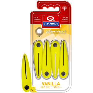 Afbeelding van Dr. Marcus Easy Clip Auto Luchtverfrisser Vanille - Auto Parfum Ventilatierooster - Car Air Freshener -