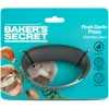 Afbeelding van Baker's Secret Knoflookpers RVS - Garlic Press Met Ergonomisch Handvat - RVS Knoflook Crusher -