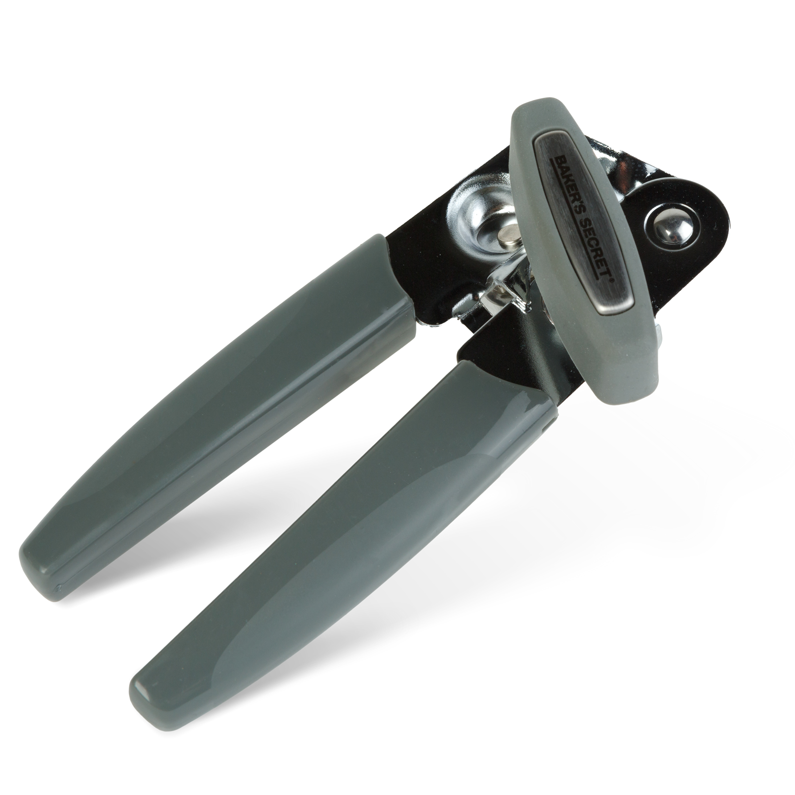 Afbeelding van Baker's Secret Blikopener RVS - Handmatige Can Opener Met Ergonomische Grip - Roestvrijstalen Blikopener