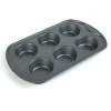 Afbeelding van Baker's Secret Muffinvorm 6 Cups - Cupcake Bakvorm Met Antiaanbaklaag - Muffin Bakplaat Voor Oven -