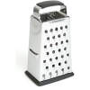 Afbeelding van 4-Zijdige RVS Rasp - Multifunctionele Keukenrasp voor Kaas - Groenten en Chocolade - Handrasp met Antislip