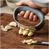 Afbeelding van Baker's Secret Knoflookpers RVS - Garlic Press Met Ergonomisch Handvat - RVS Knoflook Crusher -