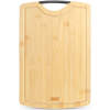 Afbeelding van Bamboe Snijplank 38 x 25 cm - Houten Snijplank met Handgreep - Duurzame Hakplank voor Groente - Fruit en