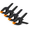Afbeelding van Lijmklemmen Set 4 Delig - Sterke Klemclips voor Houtbewerking en Knutselen - Mini Veerklemmen met Antislip