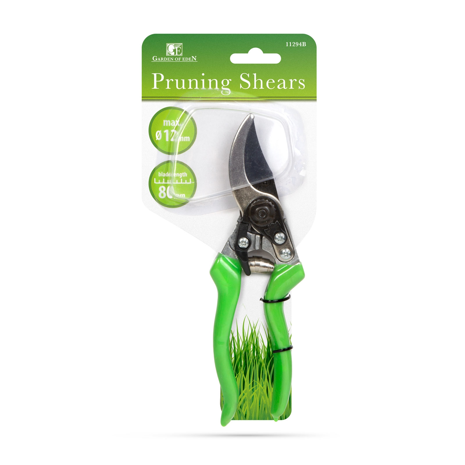 Afbeelding van Snoeischaar Met Anti-Kleef Coating - Tuinschaar Voor Bloemen en Takken - Ergonomische Snoeischaar - RVS