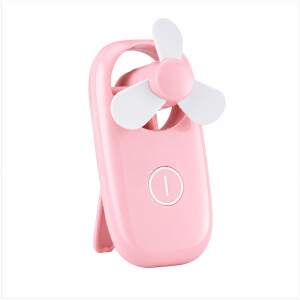 Afbeelding van Mini ventilator - 2 x AAA - 6 x 5 x 11,5 cm - 4 kleuren 1 Stuks [51099] - 01 51099 web