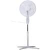 Afbeelding van Staande ventilator - 40 cm - 45W - 3 snelheden - oscillerend - wit - 220-240V wisselstroom 1 Stuks [51101] -