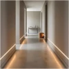 Afbeelding van LED-rail van aluminium – geschikt voor stucwerk, inbouw in gipsplaat – 1000 × 58 × 13 mm 1 Stuks