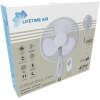 Afbeelding van Staande ventilator - 40 cm - 45W - 3 snelheden - oscillerend - wit - 220-240V wisselstroom 1 Stuks [51101] -