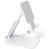 Afbeelding van Bureautelefoonhouder/standaard – verstelbaar, opvouwbaar – 111 × 66 × 27 mm – wit 1 Stuks [BW2062] -