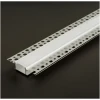 Afbeelding van LED-rail van aluminium – geschikt voor stucwerk, inbouw in gipsplaat – 1000 × 58 × 13 mm 1 Stuks