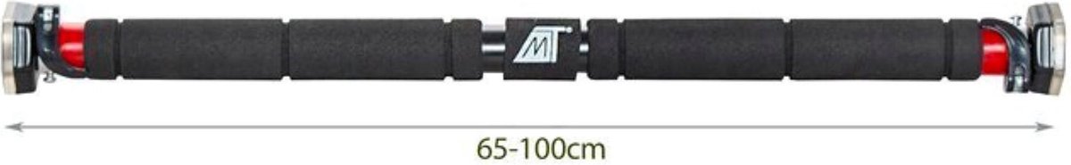 Afbeelding van MT Malatec Pull Up Bar Deur - Verstelbare Optrekstang 65-100 cm - Chin Up Bar voor Thuis Sporten -