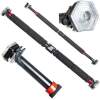 Afbeelding van MT Malatec Pull Up Bar Deur - Verstelbare Optrekstang 65-100 cm - Chin Up Bar voor Thuis Sporten -