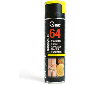 Afbeelding van Markeringsverf Spray Geel 500 ml - Markeerspray - Wegenbouwverf - 360° Spuitbus - UV- en Slijtvast - Voor