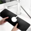 Afbeelding van HSXL - Diatomiet Mat voor Kraan - Gootsteen - Droogmat - Afdruip - Keuken - Kraanmat - Antislip - 38x14CM -