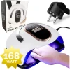 Afbeelding van HSXL V8 UV LED Nagellamp 168W - Nageldroger voor Gelnagels en Gellak - 36 LED Lampjes - Timer 30/60/99 sec -