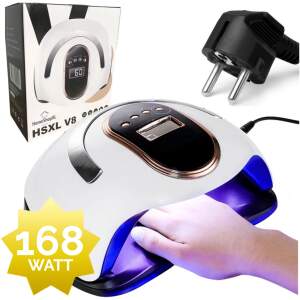 Afbeelding van HSXL V8 UV LED Nagellamp 168W - Nageldroger voor Gelnagels en Gellak - 36 LED Lampjes - Timer 30/60/99 sec -