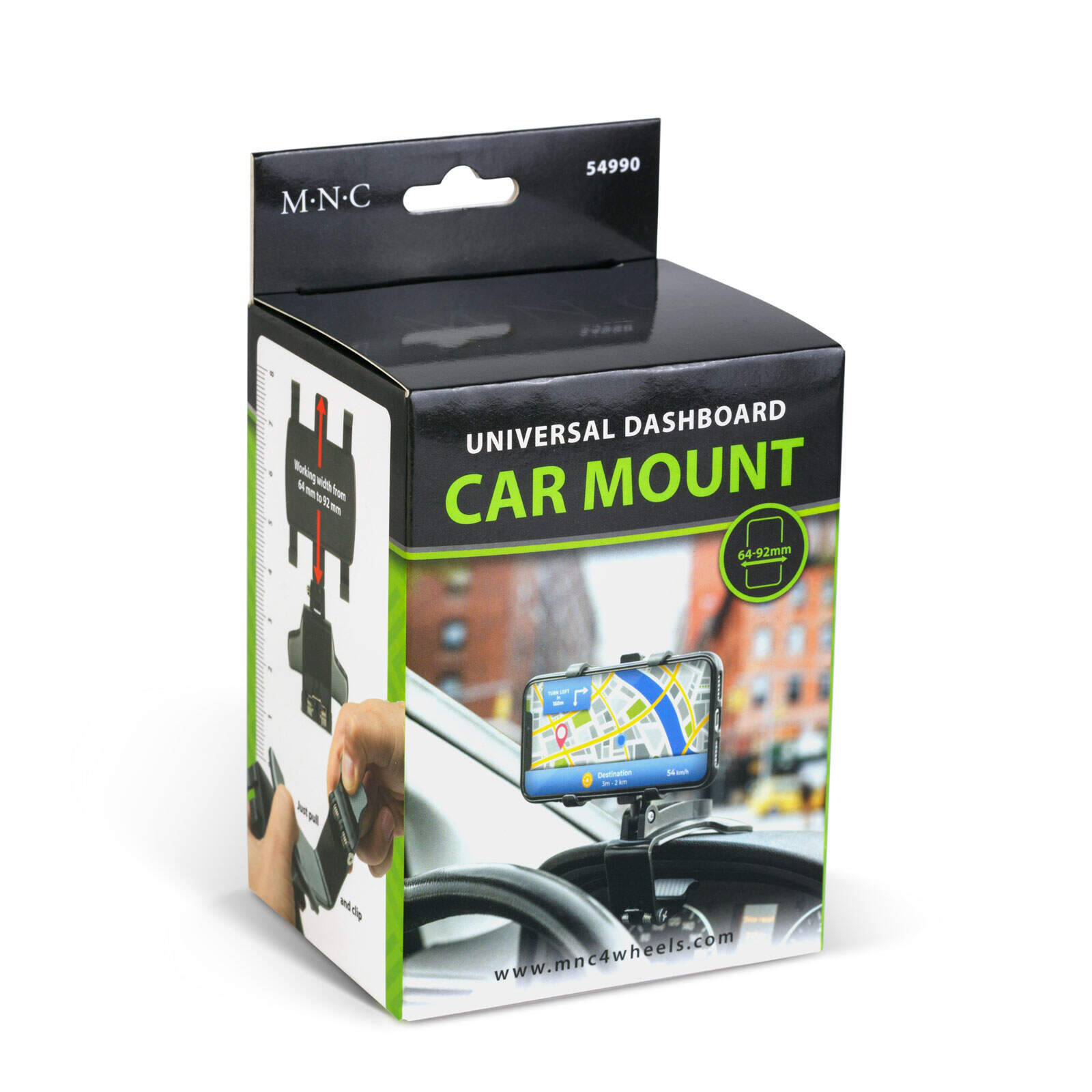 Afbeelding van Telefoonhouder Auto Dashboard - Dashboard Klemhouder - Universele Smartphone Houder - HUD Telefoonhouder -
