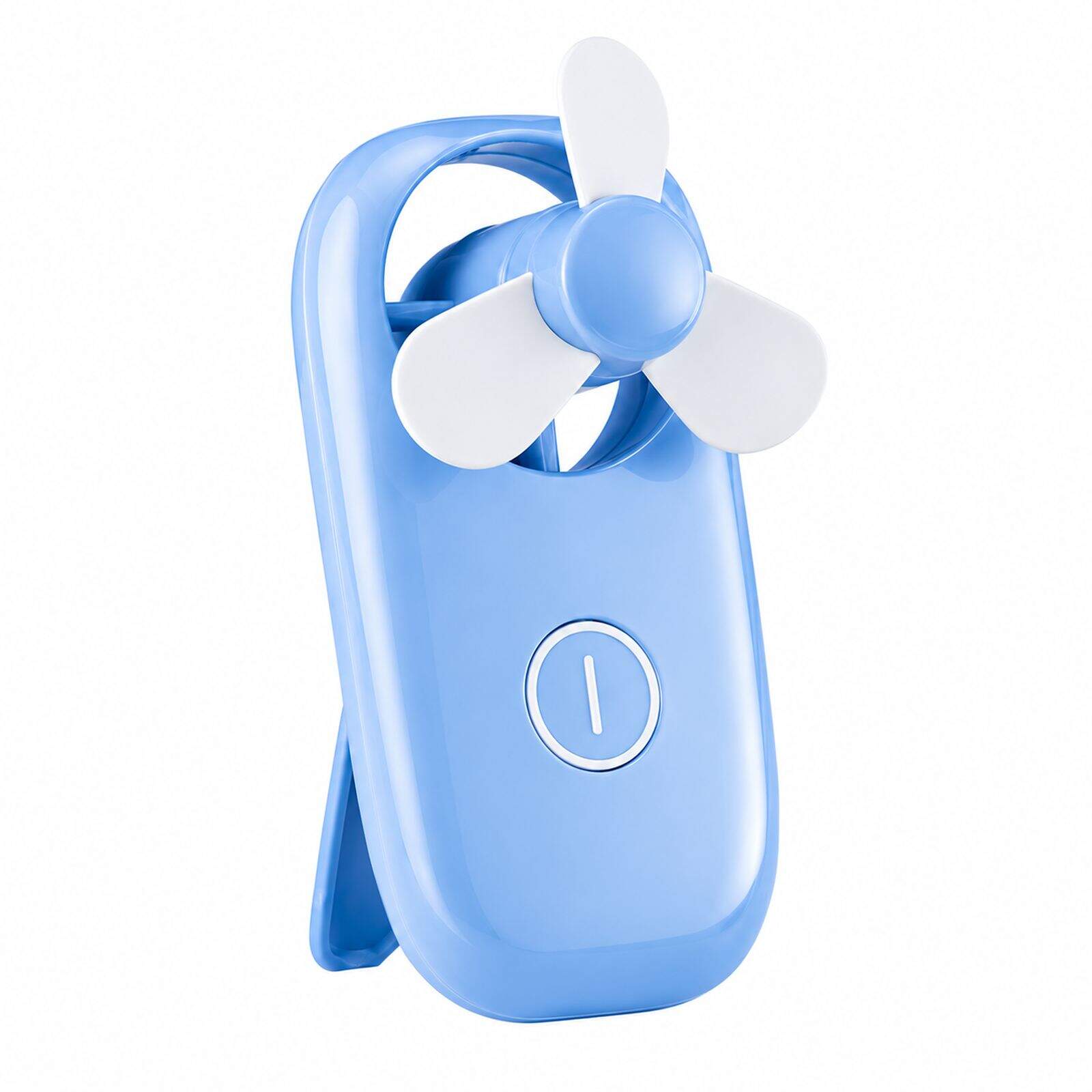 Afbeelding van Lifetime Air Mini Ventilator Op Batterijen - Draagbare Handventilator - Tafelventilator Met Uitklapbare