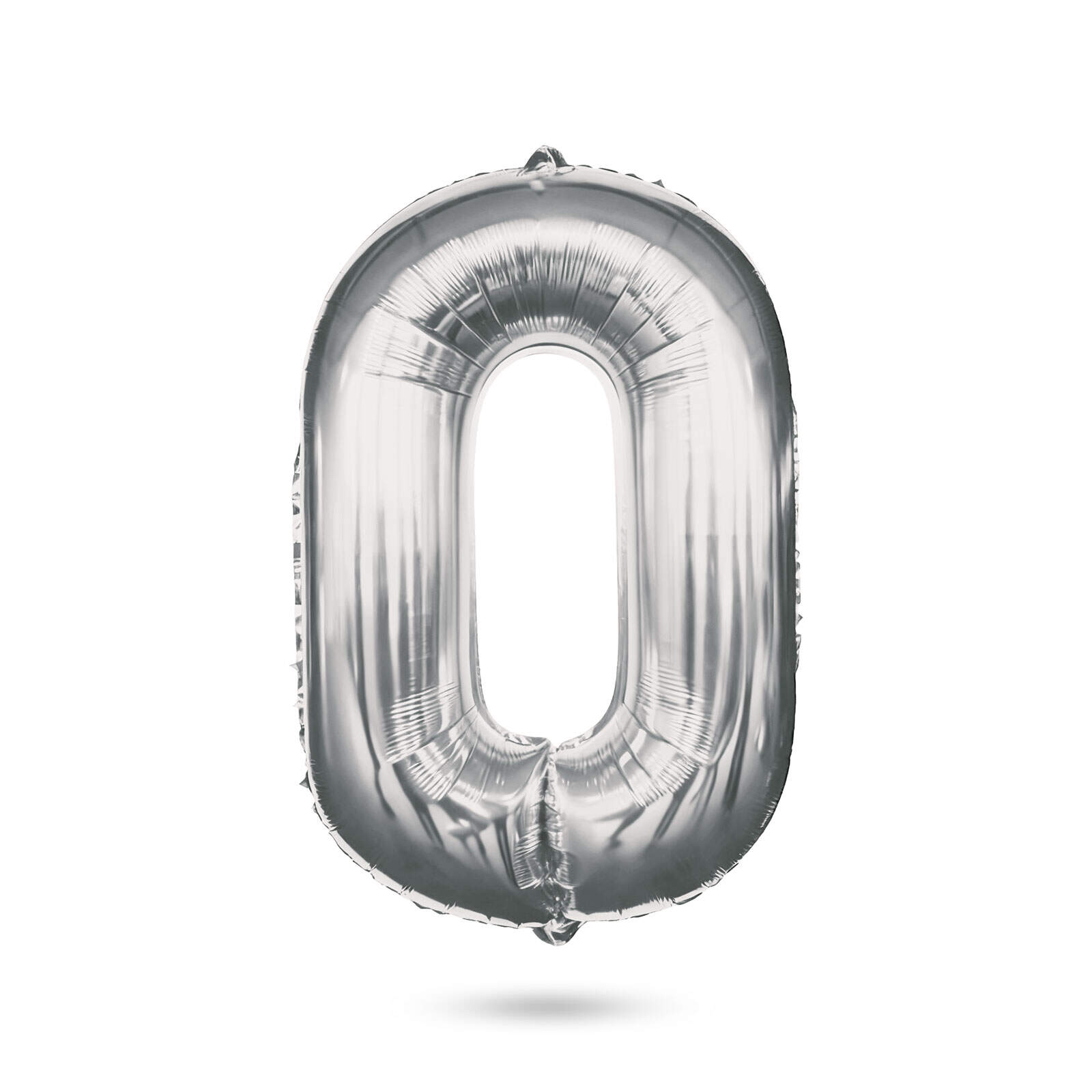 Afbeelding van Folieballon Cijfer 4 Zilver 40 Inch - XXL Verjaardag Ballon - Helium Ballon - Nummer Ballon - Feestdecoratie