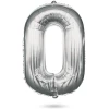 Afbeelding van Folieballon Cijfer 9 Zilver 40 Inch - XXL Verjaardag Ballon - Helium Ballon - Nummer Ballon - Feestdecoratie
