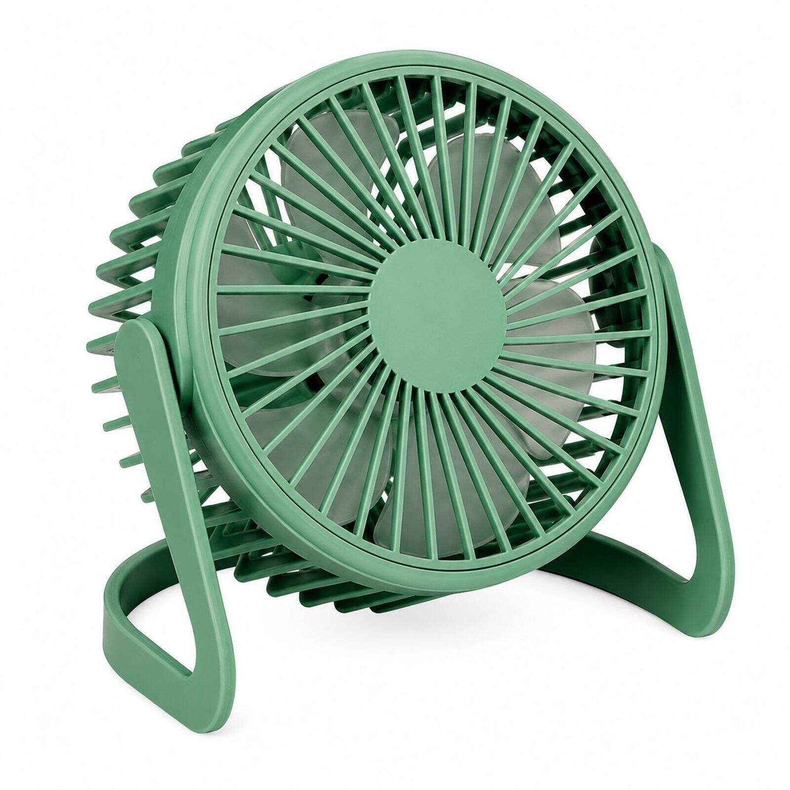 Afbeelding van Lifetime Air USB Bureauventilator 13 cm - Mini Tafelventilator - Kantelbaar - USB Ventilator - Willekeurige