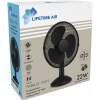 Afbeelding van Lifetime Air Tafelventilator 23 cm - 22W - 2 Snelheden - Oscillerende Ventilator - Kantelbaar -