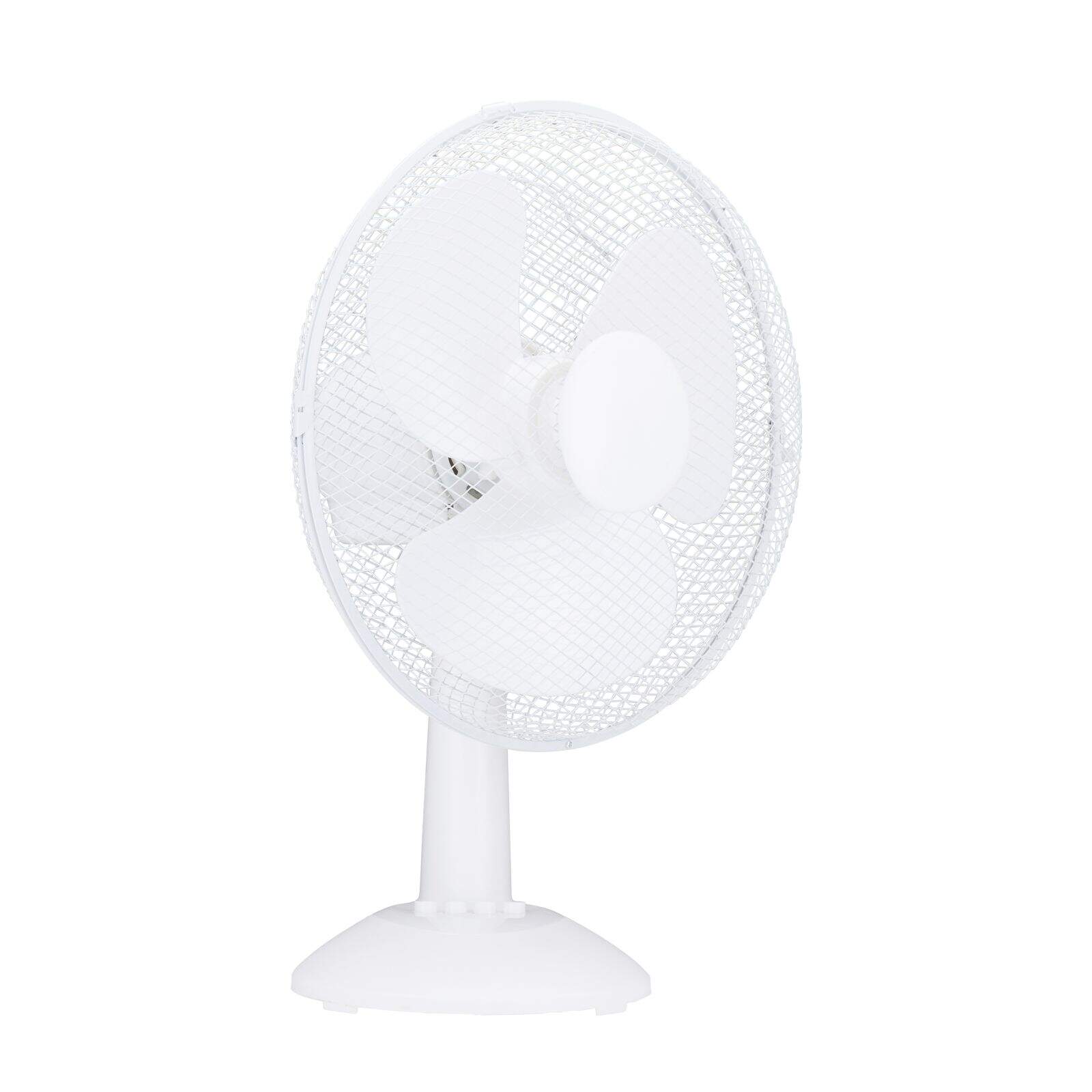 Afbeelding van Lifetime Air Tafelventilator 23 cm - 22W - 2 Snelheden - Oscillerende Ventilator - Kantelbaar -
