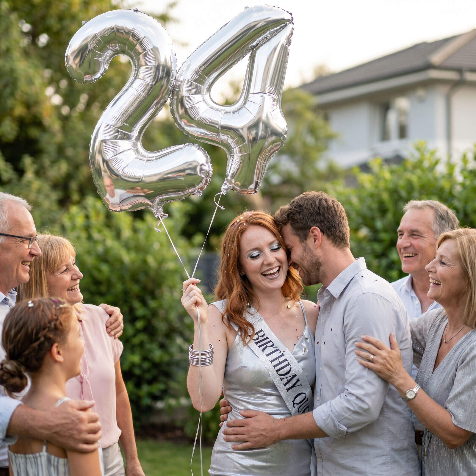 Afbeelding van Folieballon Cijfer 3 Zilver 40 Inch - XXL Verjaardag Ballon - Helium Ballon - Nummer Ballon - Feestdecoratie