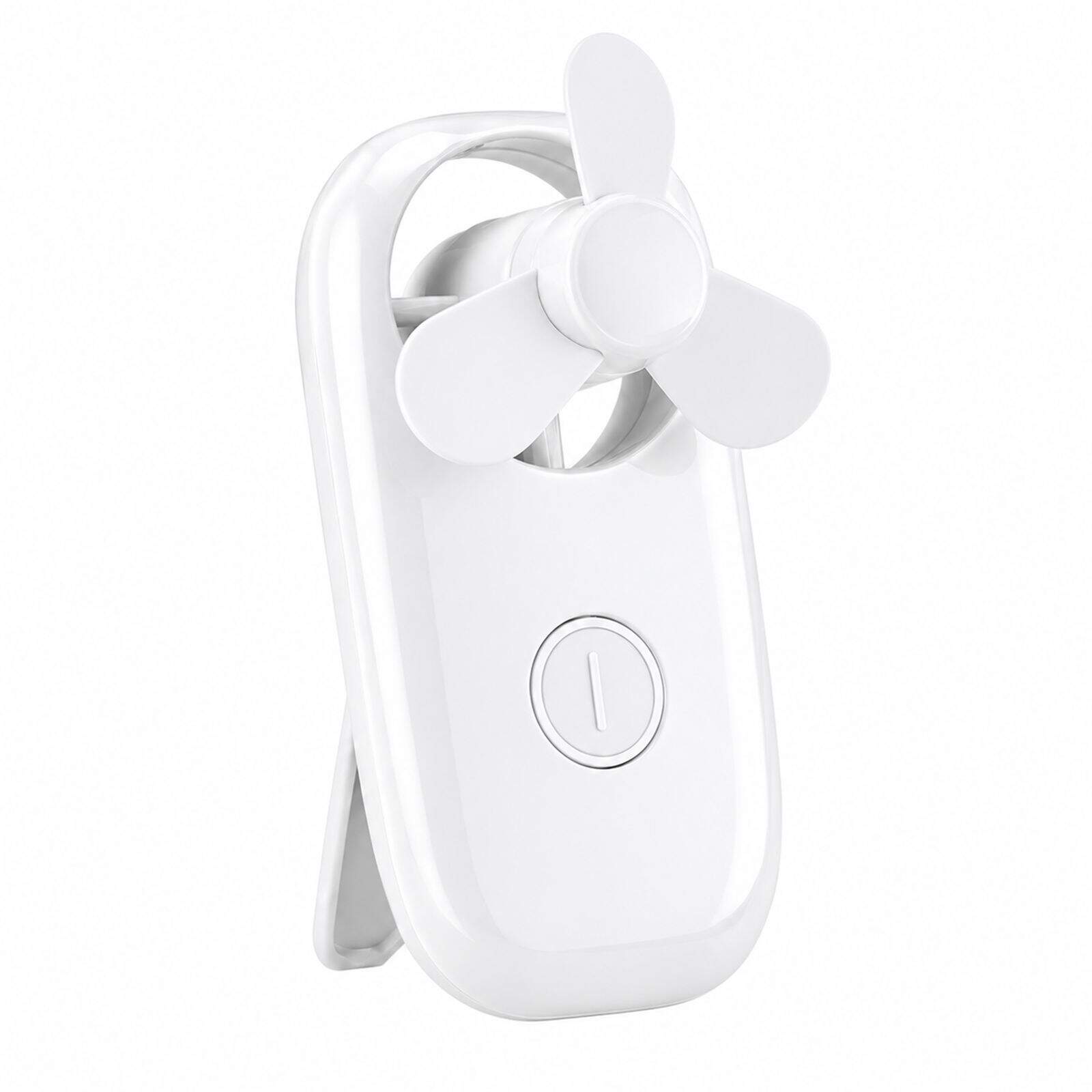 Afbeelding van Lifetime Air Mini Ventilator Op Batterijen - Draagbare Handventilator - Tafelventilator Met Uitklapbare