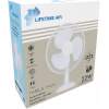 Afbeelding van Lifetime Air Tafelventilator 23 cm - 22W - 2 Snelheden - Oscillerende Ventilator - Kantelbaar -