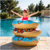 Afbeelding van Opblaasbare Zwemband Donut - 107 cm - 1 Stuk - Willekeurig Design of Kleur - Opblaasbare Zwemring voor