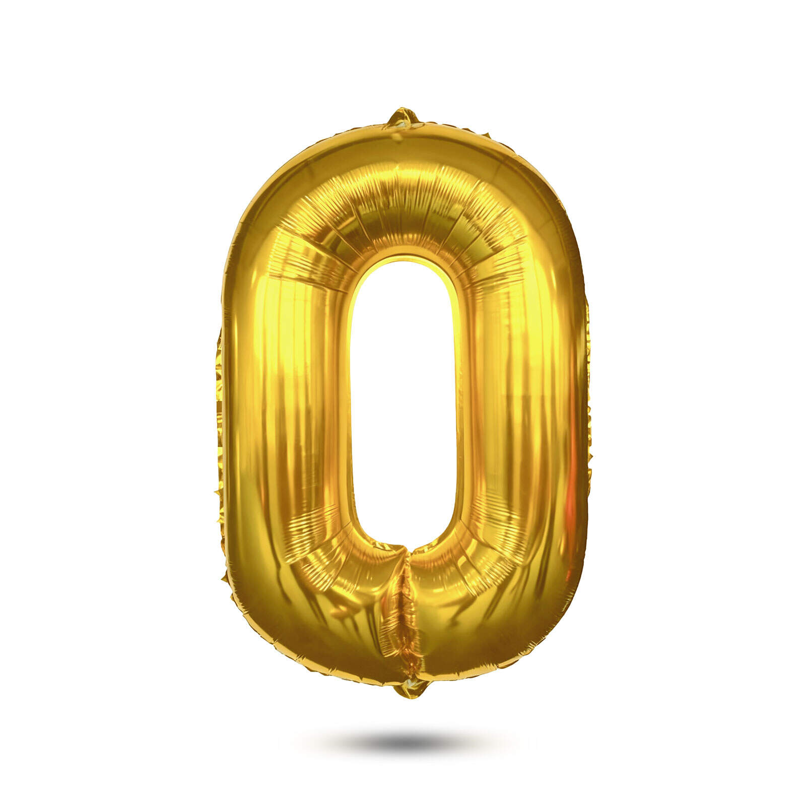 Afbeelding van Folie Ballon Cijfer 7 Goud - XL Helium Ballon Verjaardag - Grote Gouden Nummer Ballon - Herbruikbare